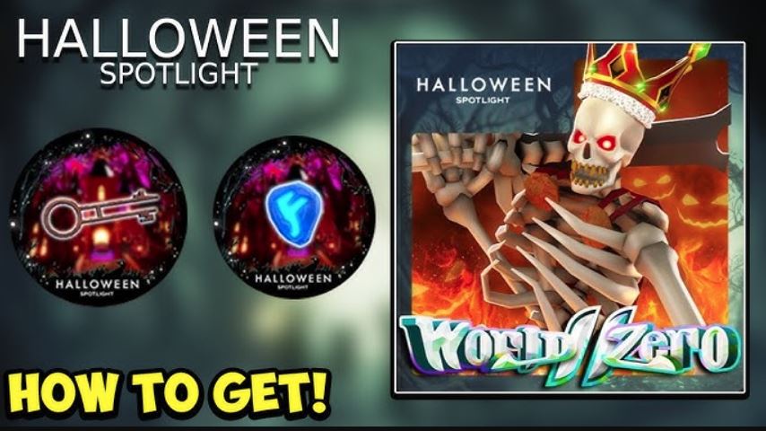 How to Get Rune & Key in World Zero Halloween Spotlight Event (Roblox Guide)
