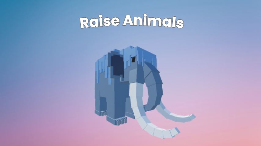 How to Get the Ice Mammoth in Raise Animals Roblox