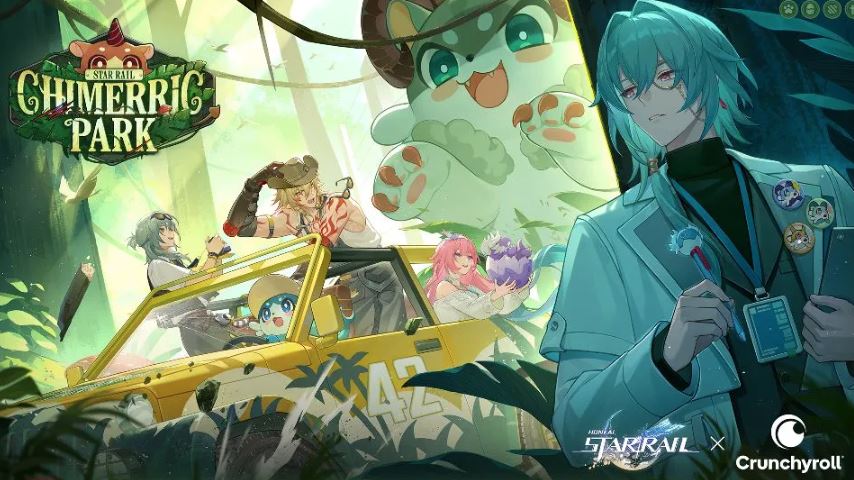Honkai Star Rail Chimerric Park Event Update Guide – Rewards, Dates & Crunchyroll Collaboration