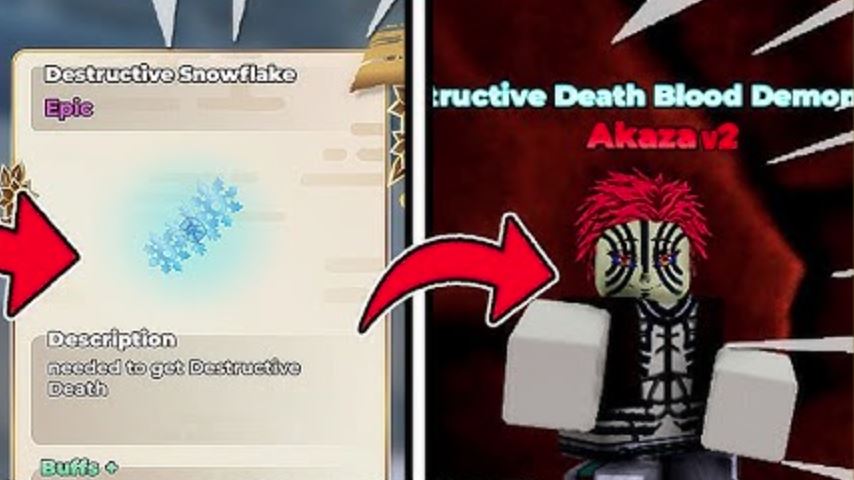 How to Get Destructive Snowflake in Weak Legacy 2 – Akaza V2 Evolution Guide