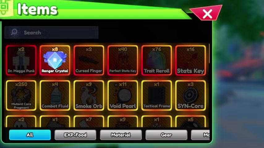 How to Get Ranger Crystals in Anime Rangers X (Farming Guide & Crafting Uses)