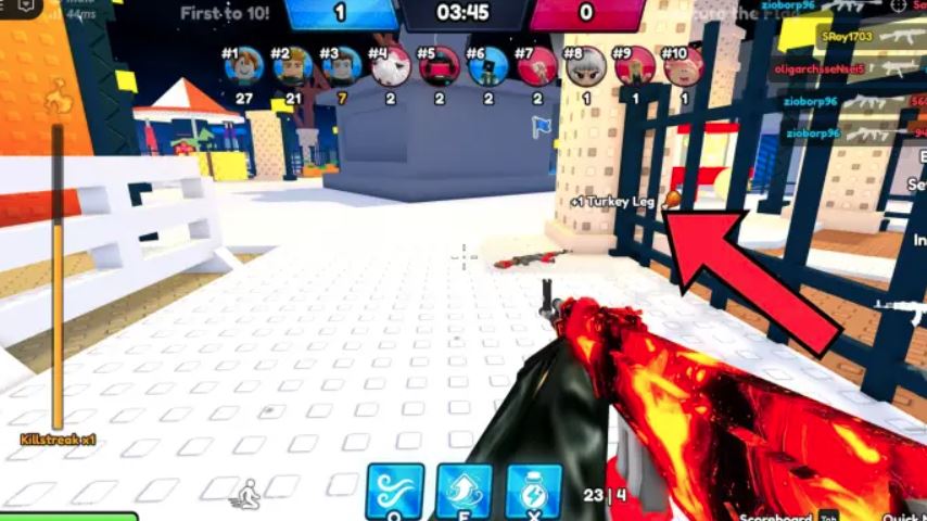 How to Get the Rainbow Turkey Leg in Hypershot Roblox (Thanksgiving Event Guide)