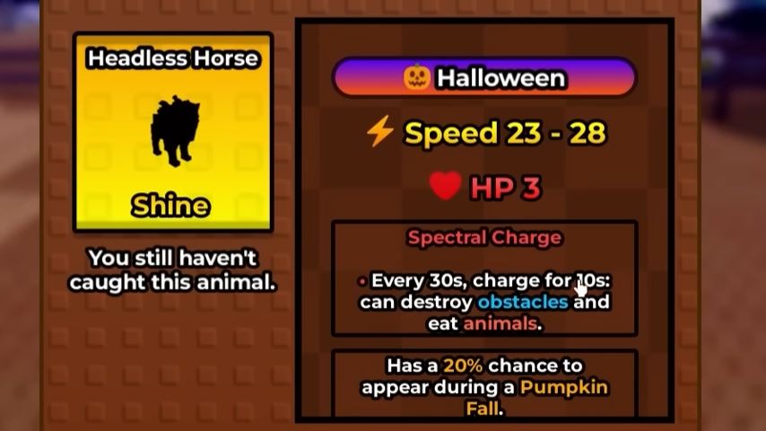 How to Get the Rare Headless Horse in Raise Animals