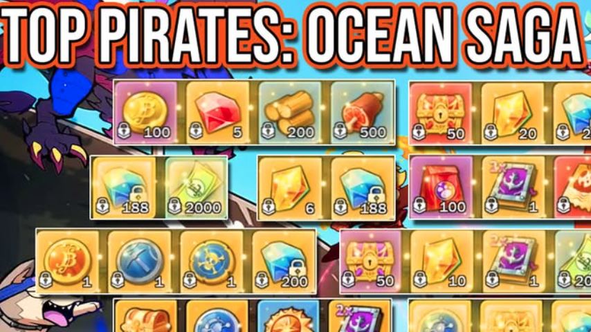 Top Pirates Ocean Saga Codes