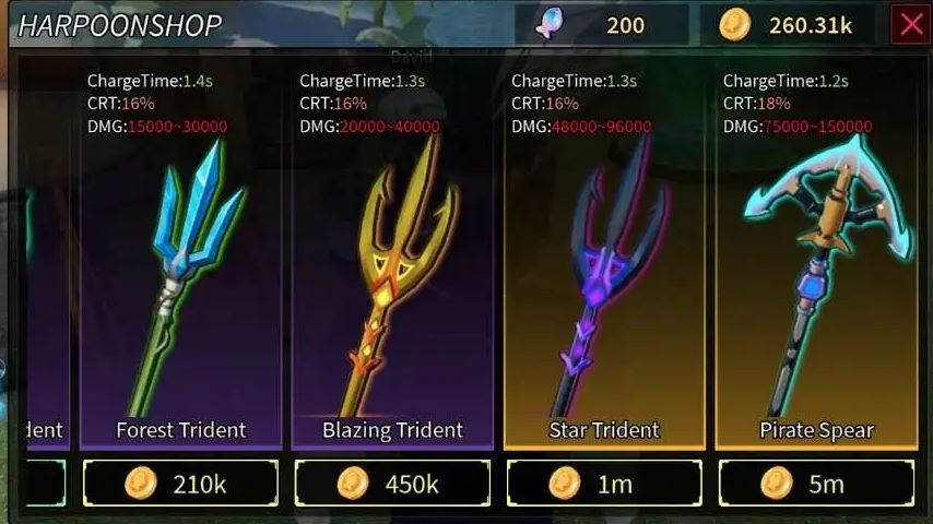 Best Harpoons in Roblox Spear Fishing – Full Tier List & Upgrade Guide