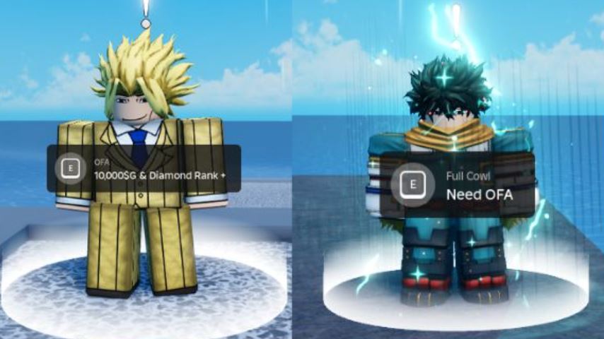 How to Get One For All and Shigaraki Powers in Rogue Piece