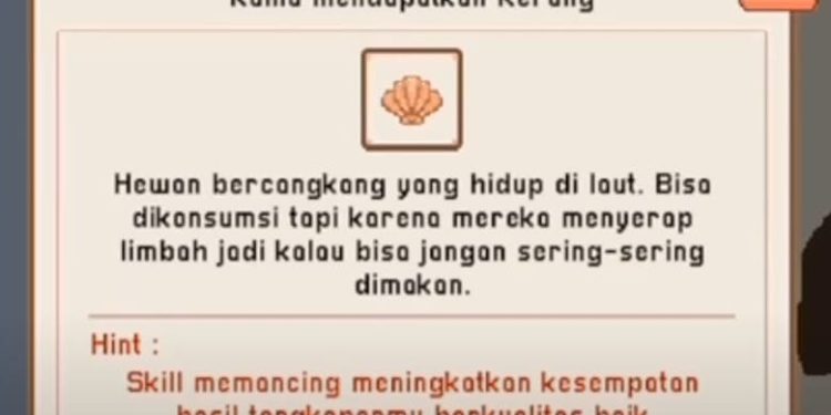 Cisini Stories: Cara Mendapatkan Kerang