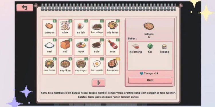 Daftar Resep Masakan di Cisini Stories