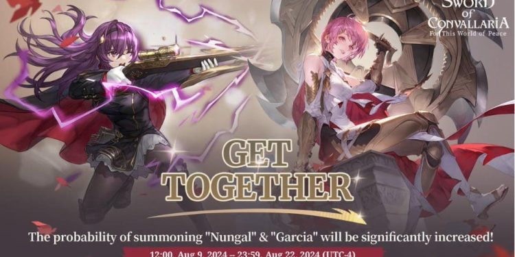 Banner Baru Nungal & Garcia di Sword of Convallaria Gacha atau Skip
