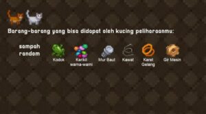 Read more about the article Citampi Stories: Daftar Barang yang Bisa Didapatkan dari Kucing