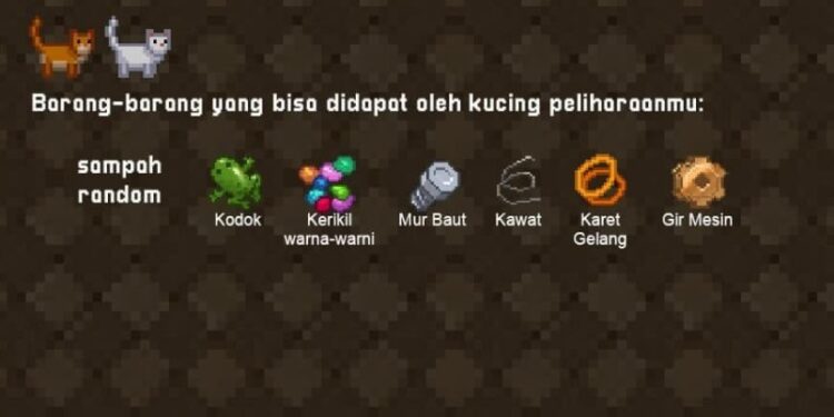 Citampi Stories: Daftar Barang yang Bisa Didapatkan dari Kucing