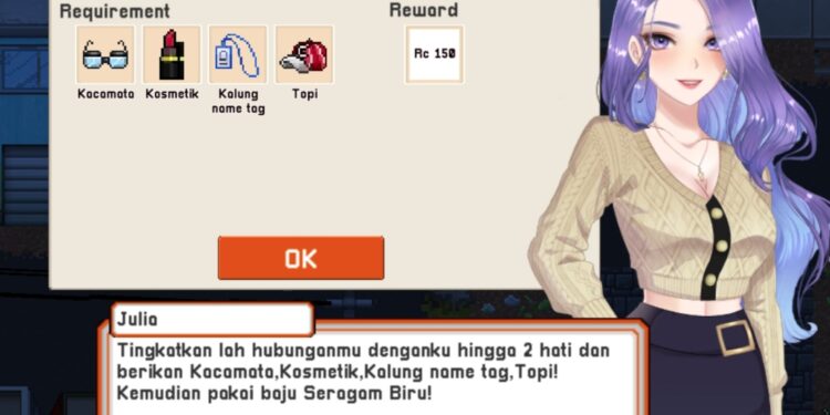 Cara Menyelesaikan Event 2 Hati Julia di Citampi Stories