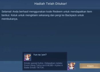 KODE REDEEM dan Cara Dapat Battle Emote Gratis MLBB dari Server Filipina