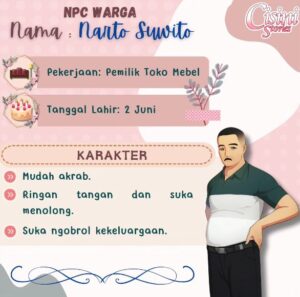 Read more about the article Pak Narto Cisini Stories: Lokasi, Profil, Barang yang Dijual, dan Cara Mendapatkan Hati