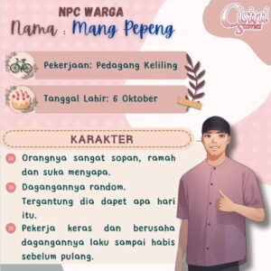 Read more about the article Mang Pepeng Cisini Stories: Profil, Lokasi, Daftar Barang, Cara Meningkatkan Hubungan