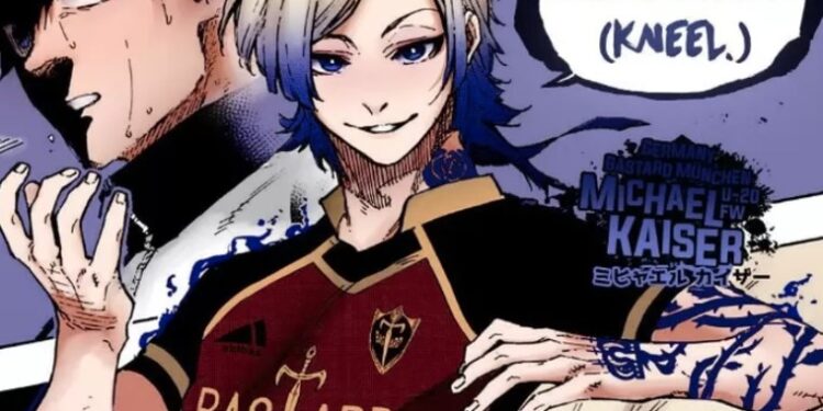 Chapter Berapa Kaiser Muncul di Manga Blue Lock