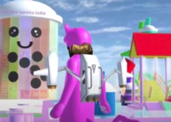 ID Waterpark Boba di Sakura School Simulator