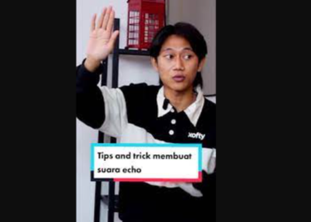 Cara Membuat Efek Suara Echo