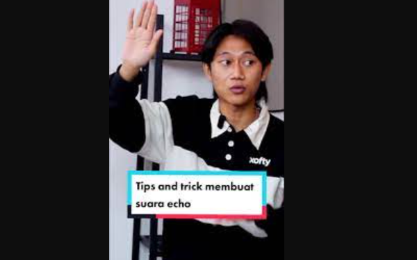 Cara Membuat Efek Suara Echo