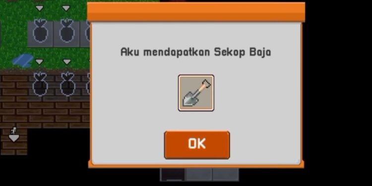 Cara Mendapatkan Sekop Baja di Citampi Stories
